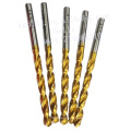 2 Flutes automatic lathes Titanium-Plated left drill for stainless steel